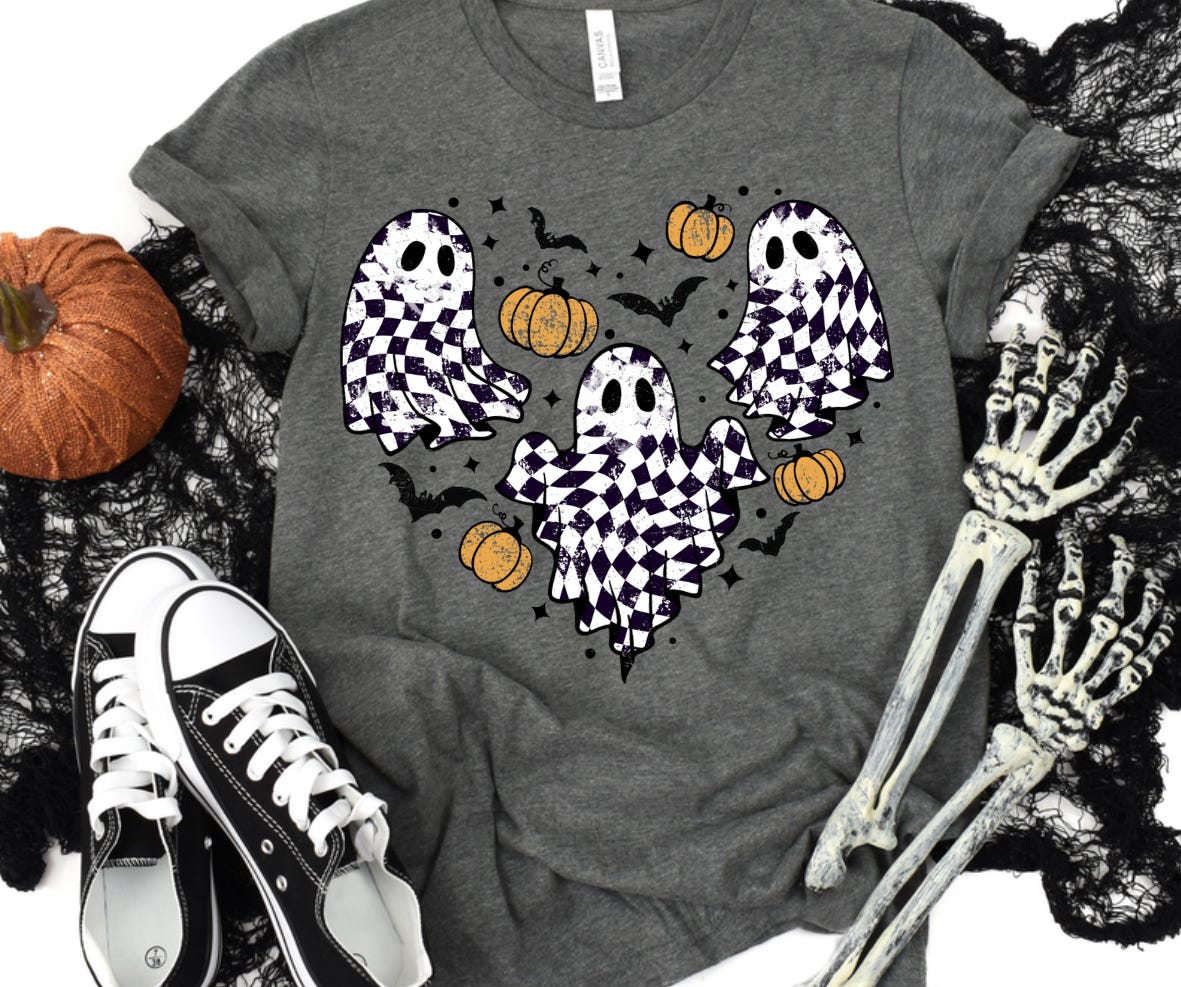 Checkered Ghost Heart