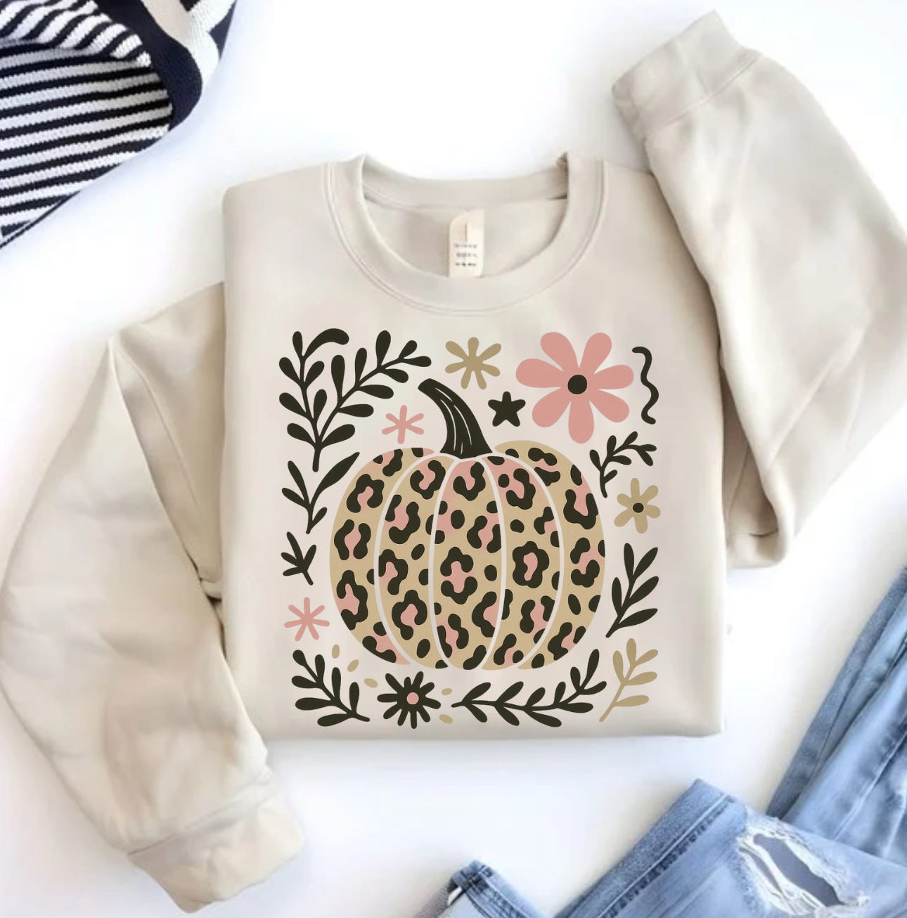 Neutral Leopard Pumpkin