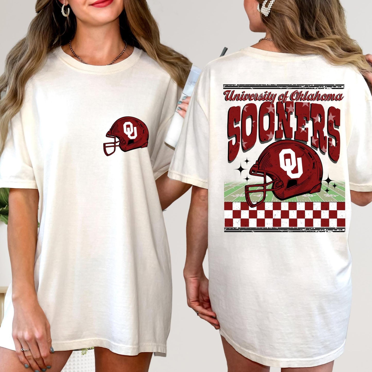 OU field / helmet