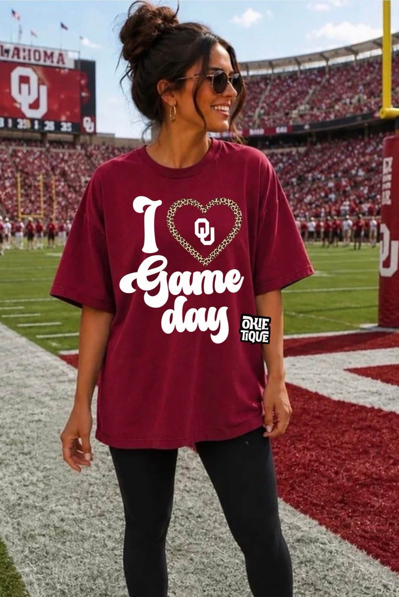 I heart game day OU