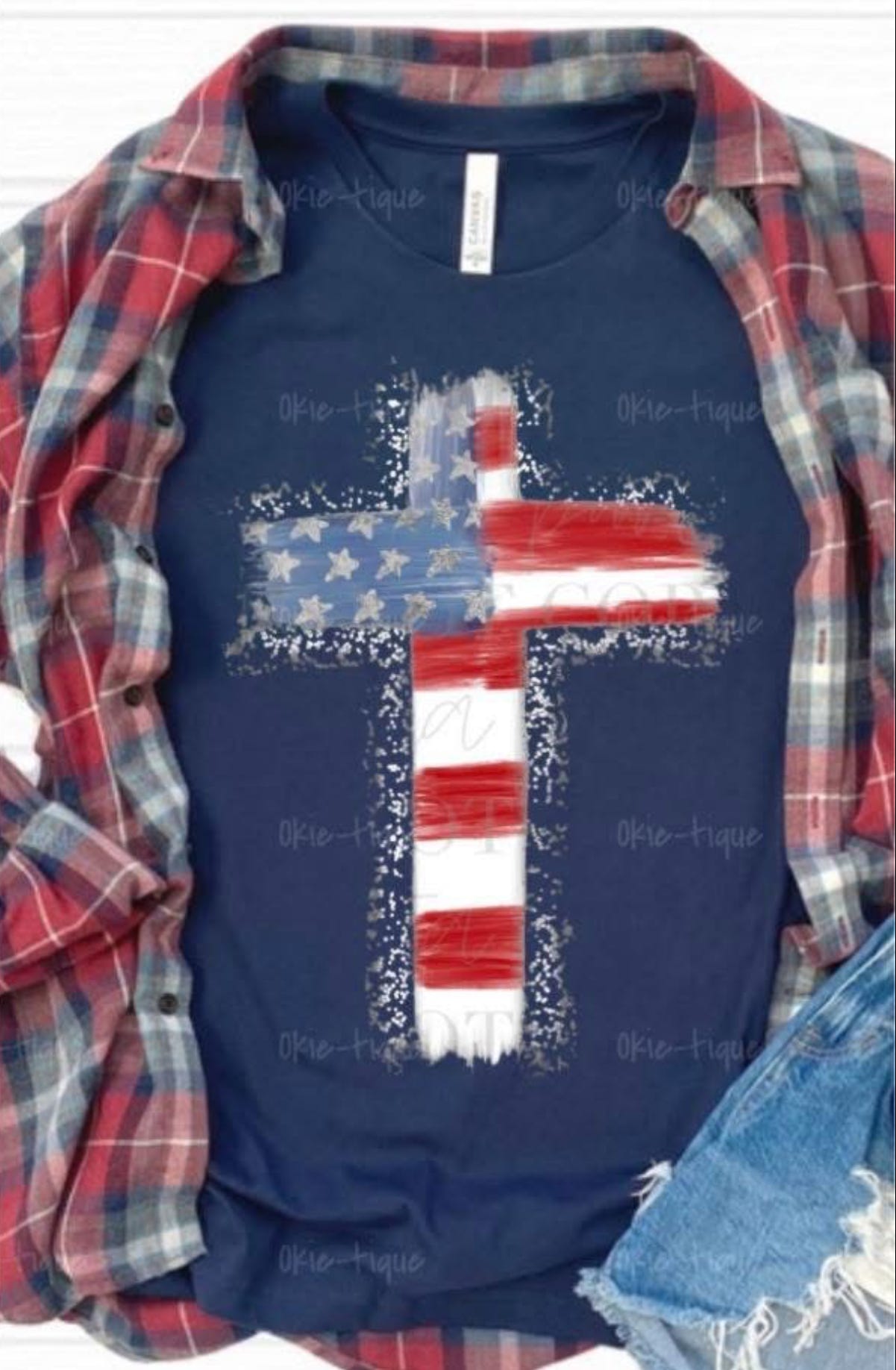 Patriotic Cross