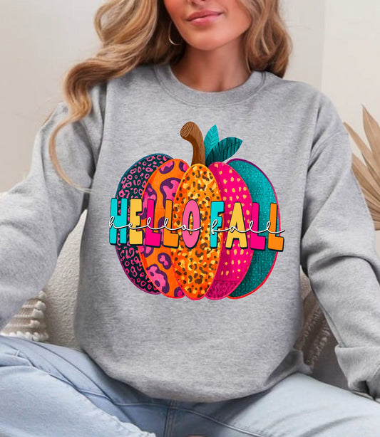Colorful Hello Fall