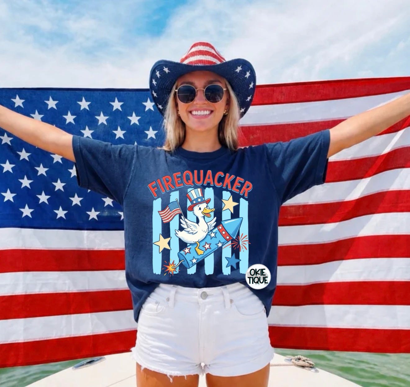 Patriotic Firequacker