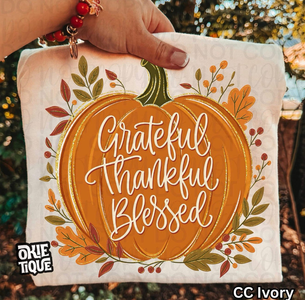 Grateful Thankful Blessed