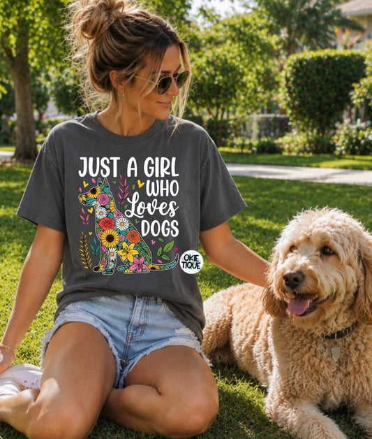 Just A Girl Who Loves Dogs