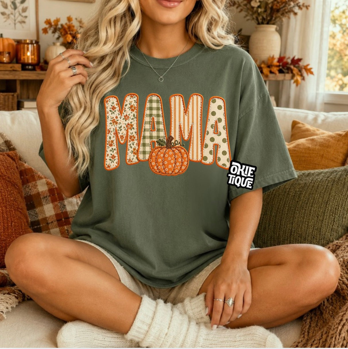 Fall Mama Pumpkin