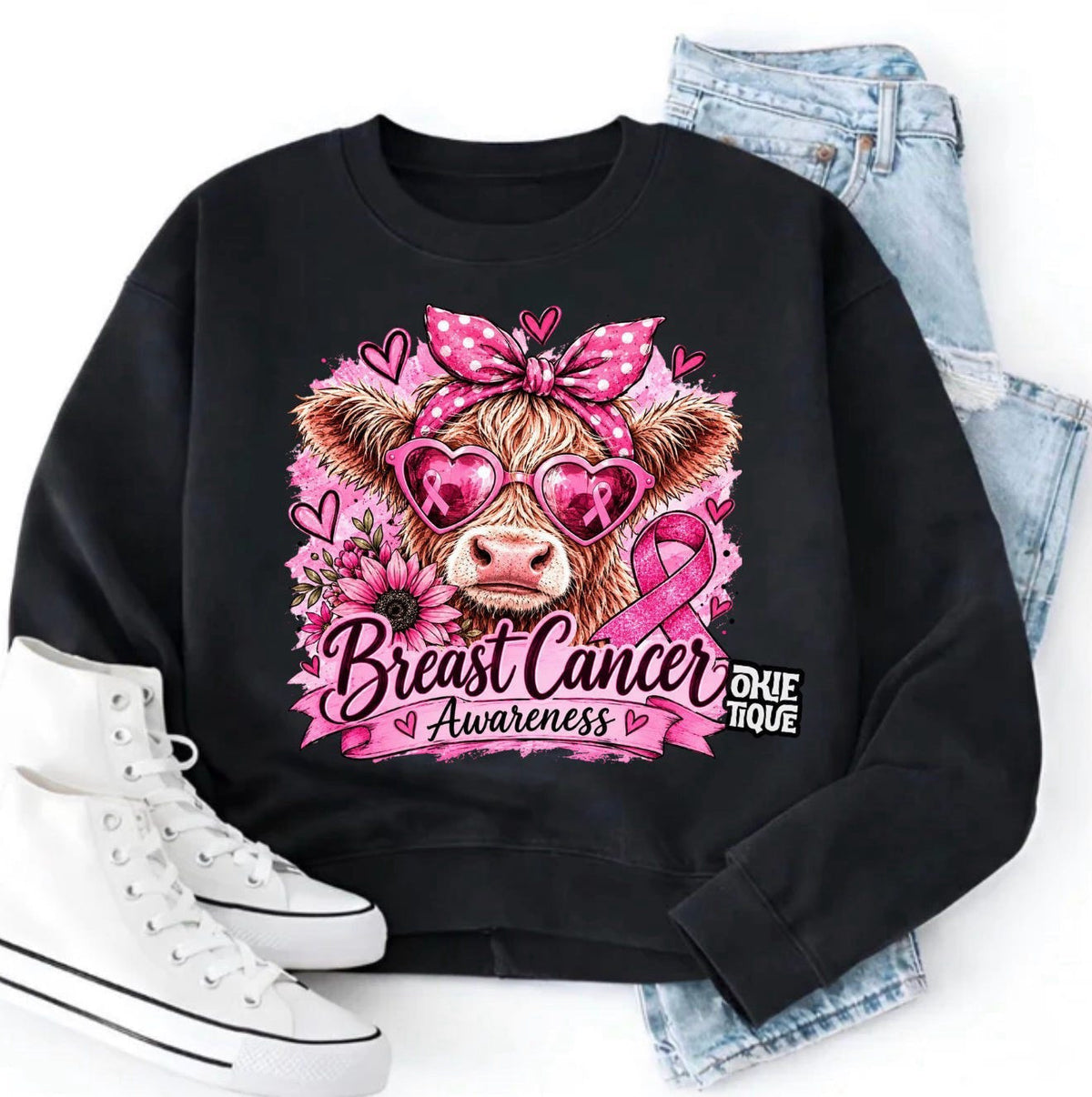 Breast Cancer Highlands Cow