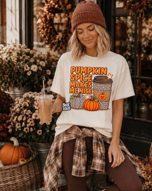 Pumpkin Spice Makes Me Nice