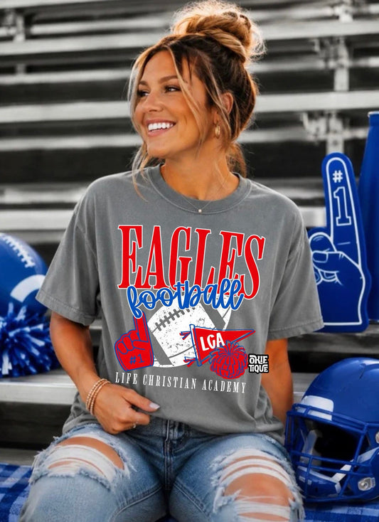 Eagles Football Collage