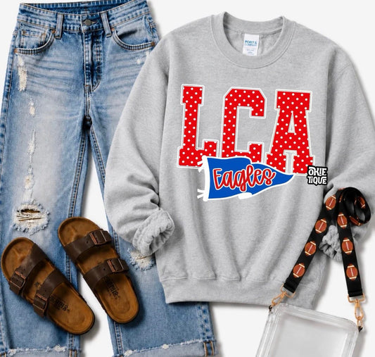 LCA Eagles Polk Dots