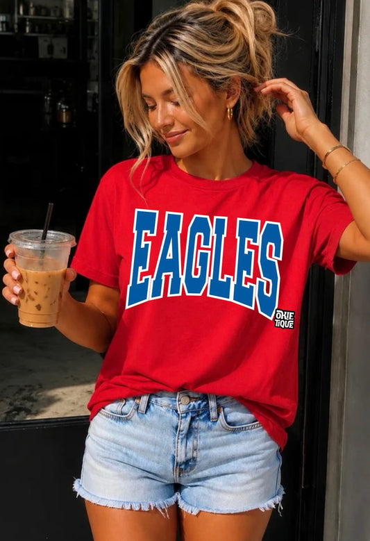 Blue Arched Eagles
