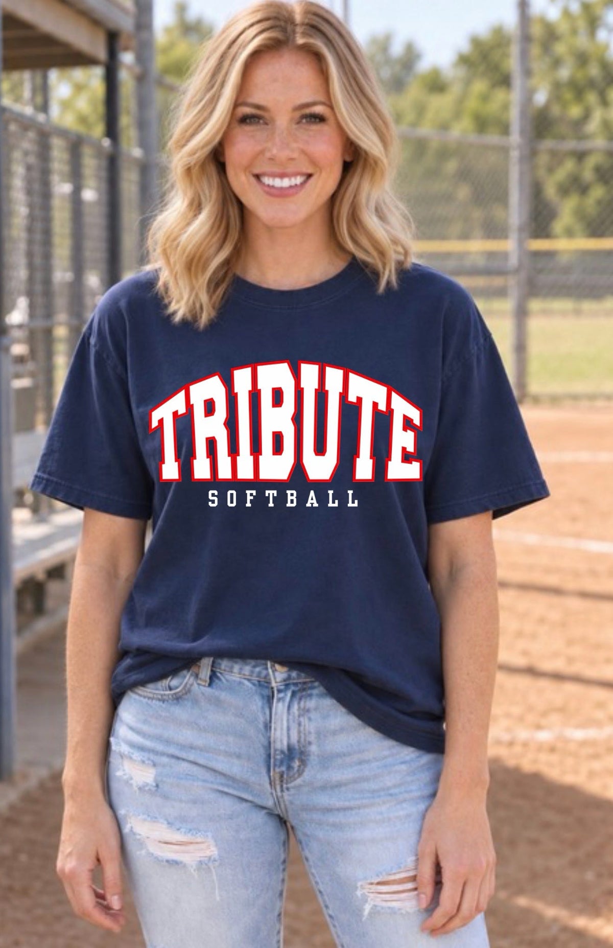 Tribute Softball Half Arch