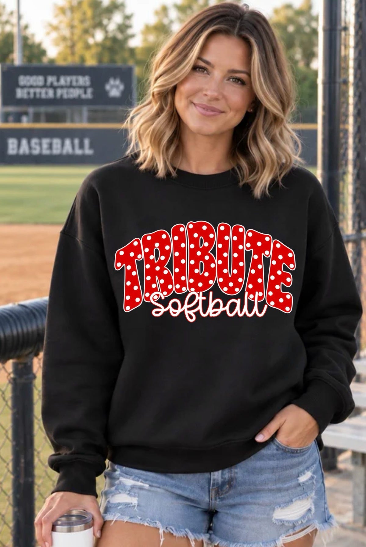 Polkadot Tribute Softball