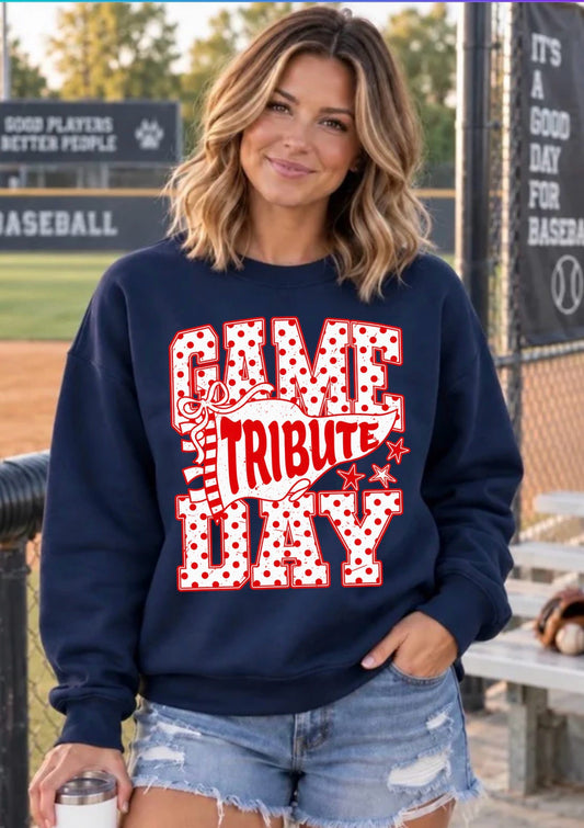 Game Day Tribute Pennant-Red