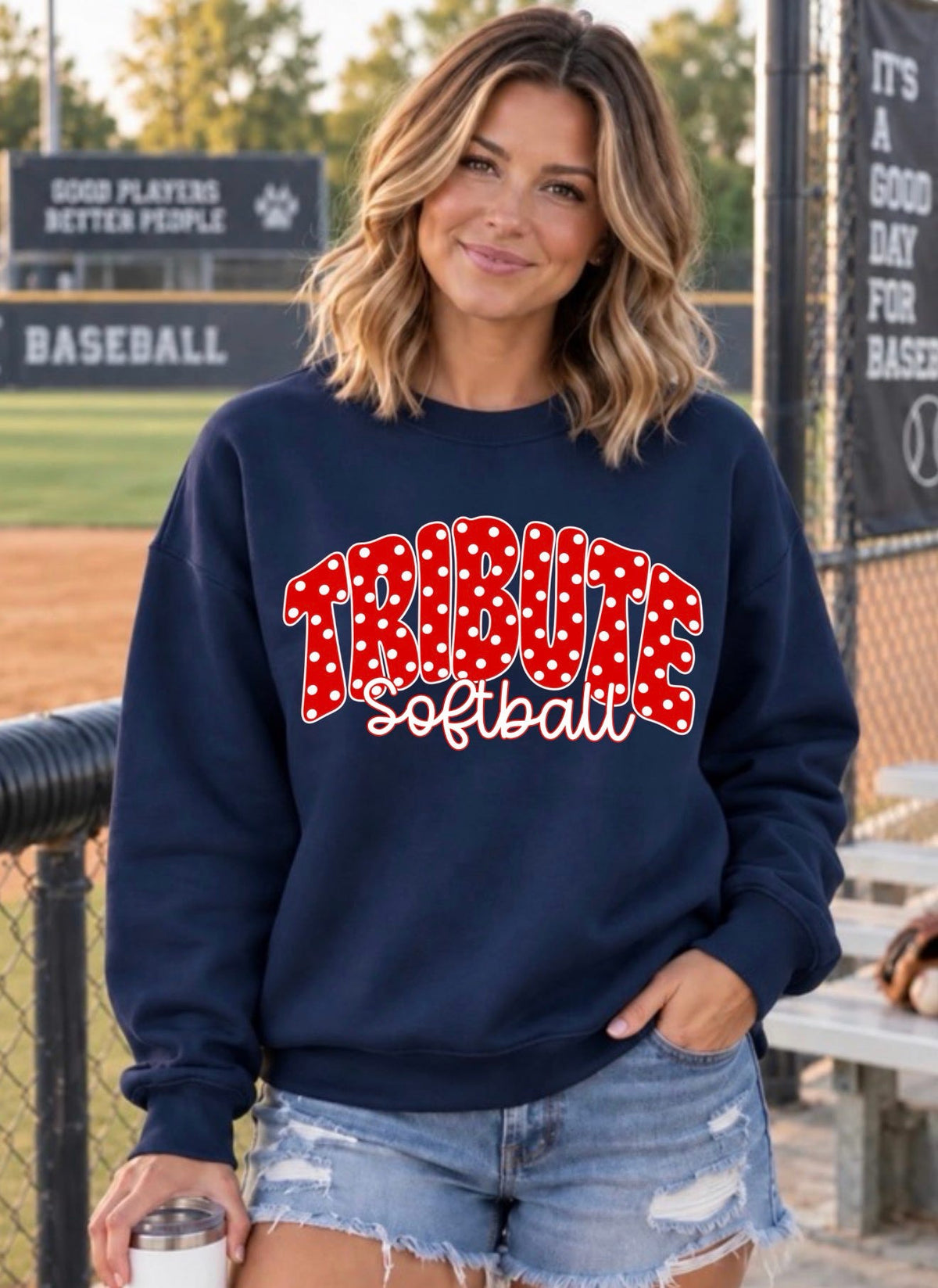 Polkadot Tribute Softball