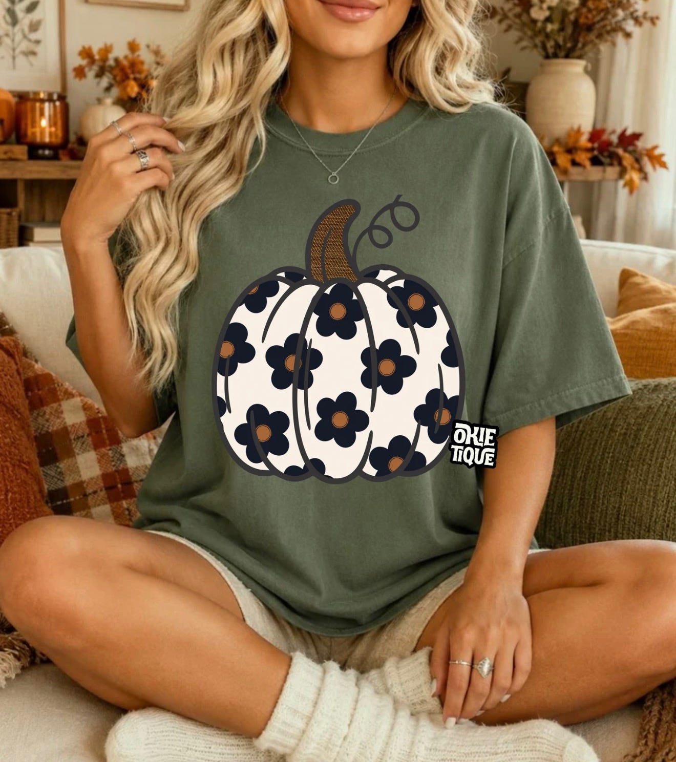 Boho Style Pumpkin