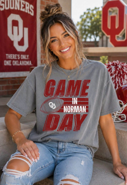 GAME DAY IN NORMAN