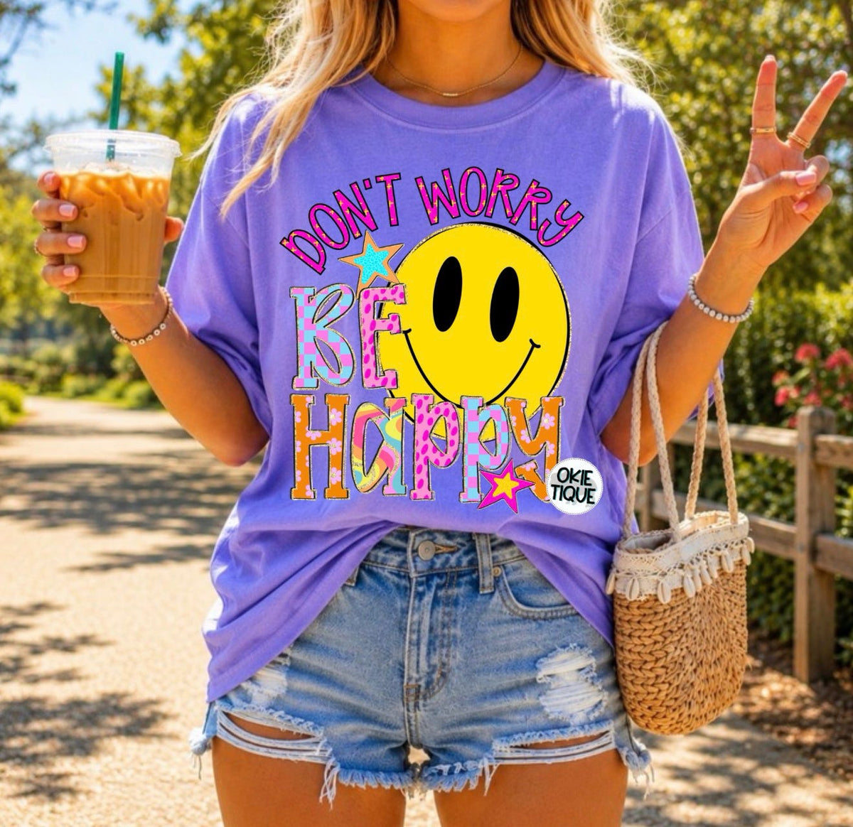Don’t Worry Be Happy (Retro & Smiley Face)