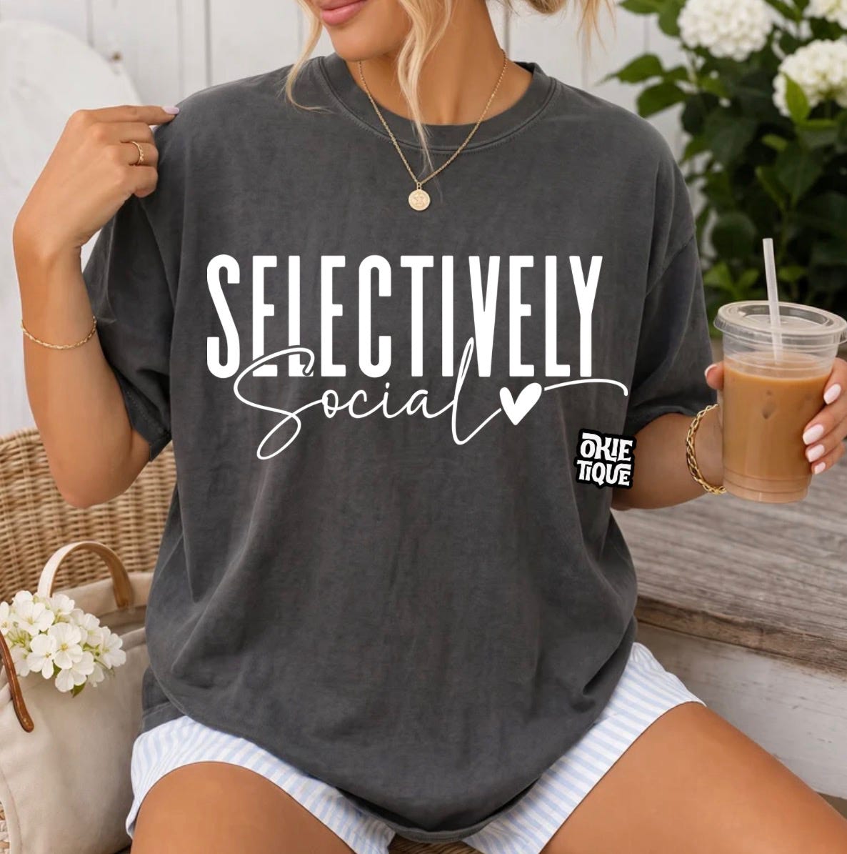 Selectively Social (Cursive)