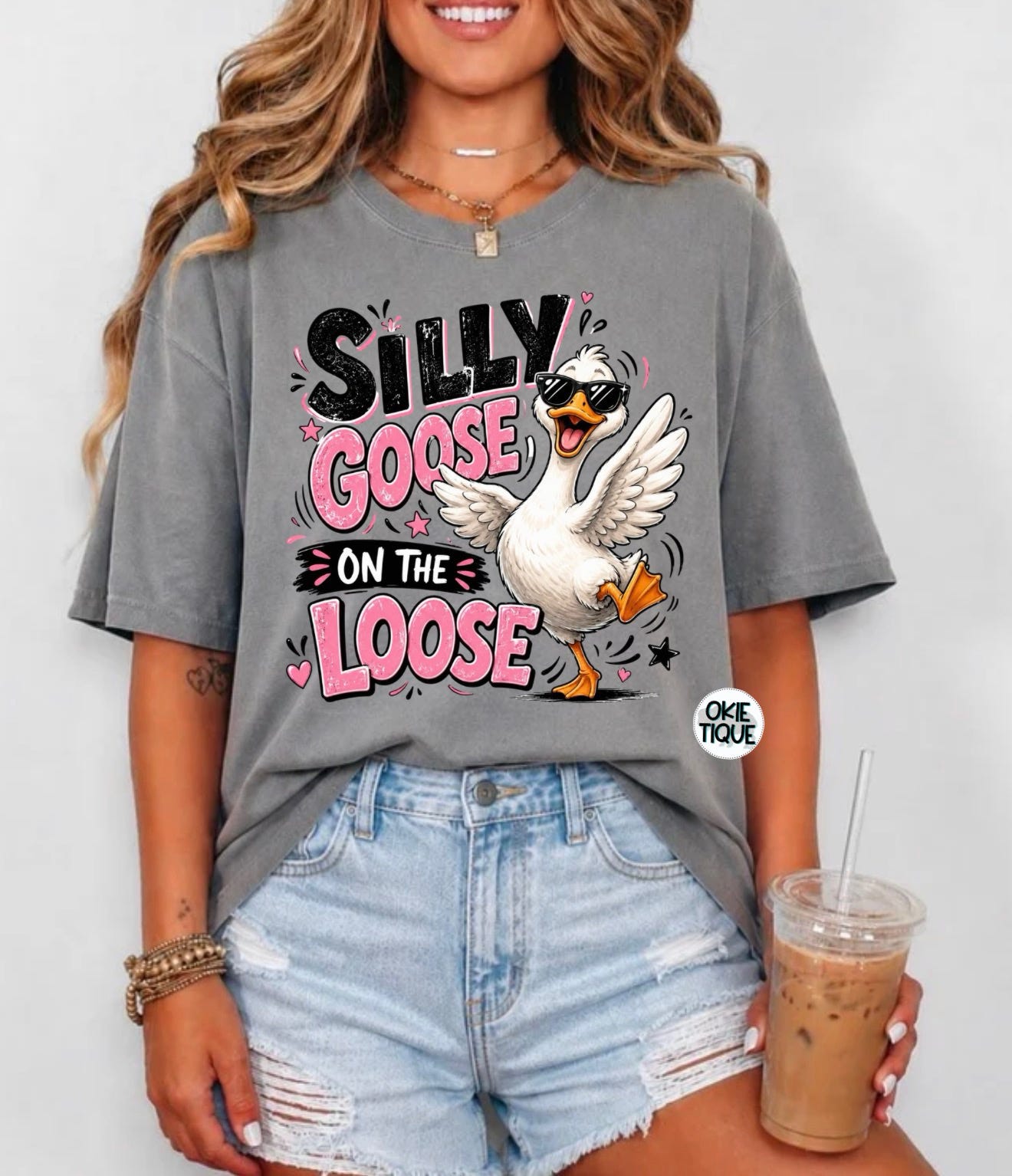 Silly Good On The Loose (Goose With Glasses)