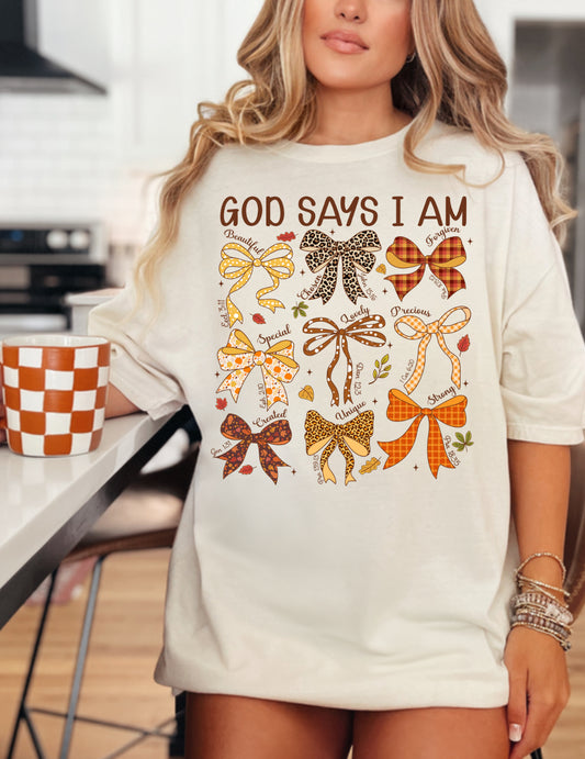 Fall-God Says I Am Bows