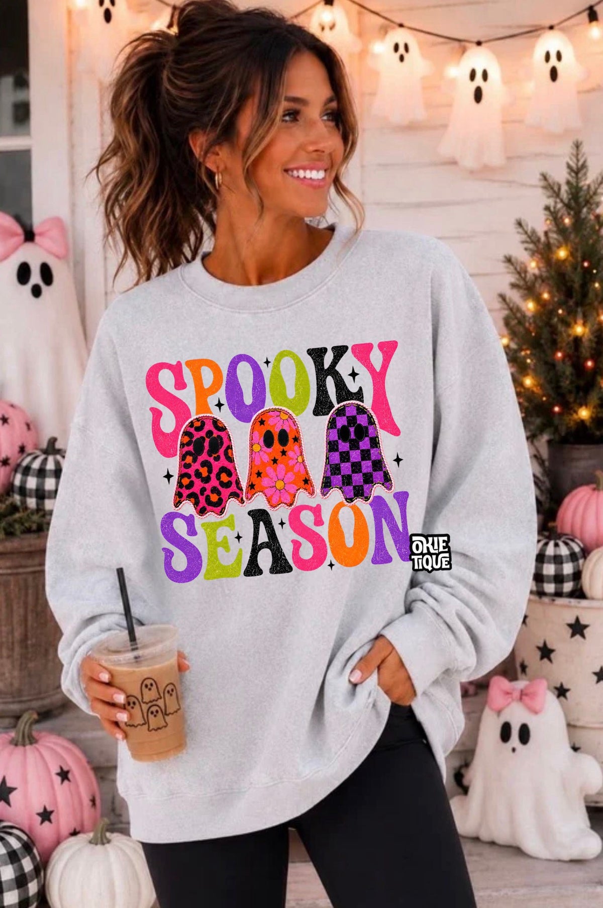 Neon Halloween Print