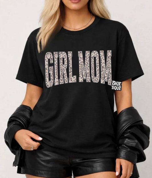 Leopard Girl Mom Title