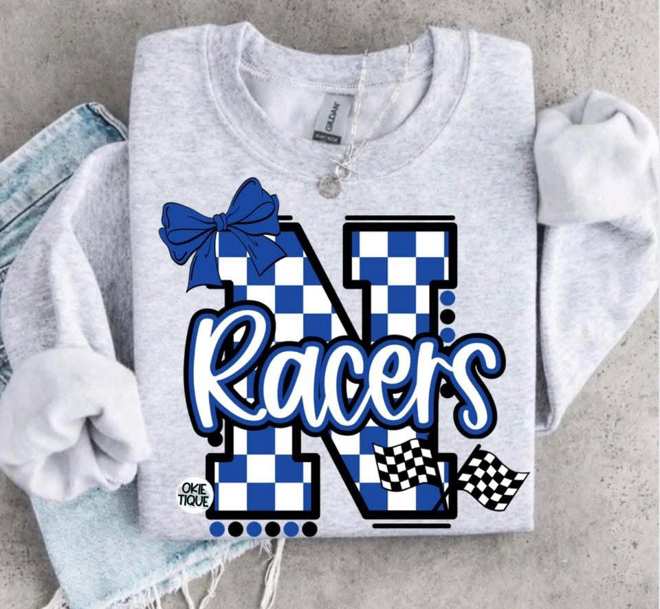 Checkered Varsity (N) Racers