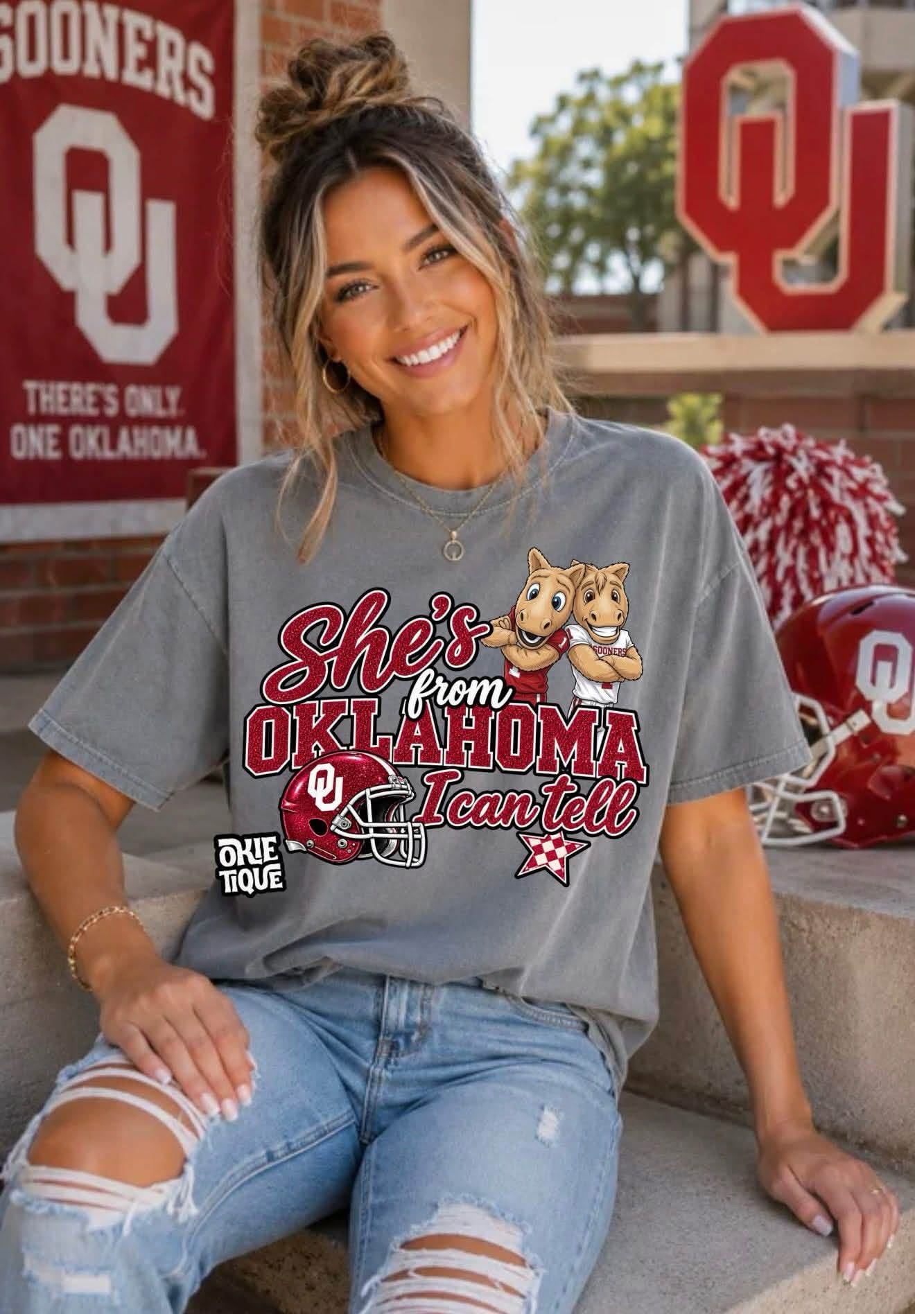 She’s from OK I can tell
