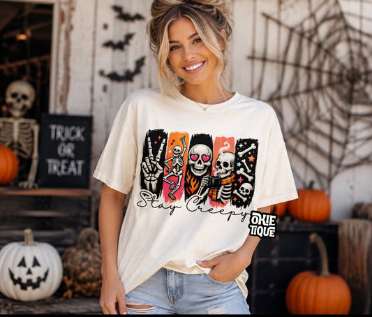 Stay Creepy Skelly Activities