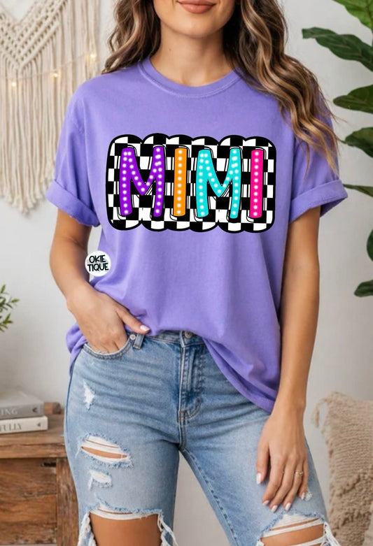 Mimi Checkered Block