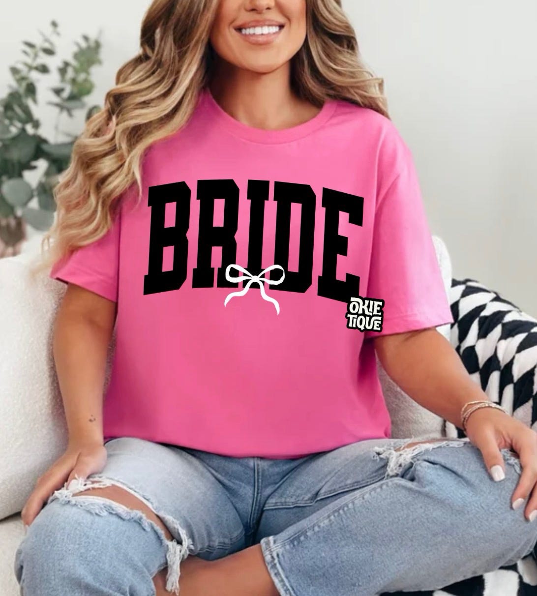 Bride With Dainty Bow