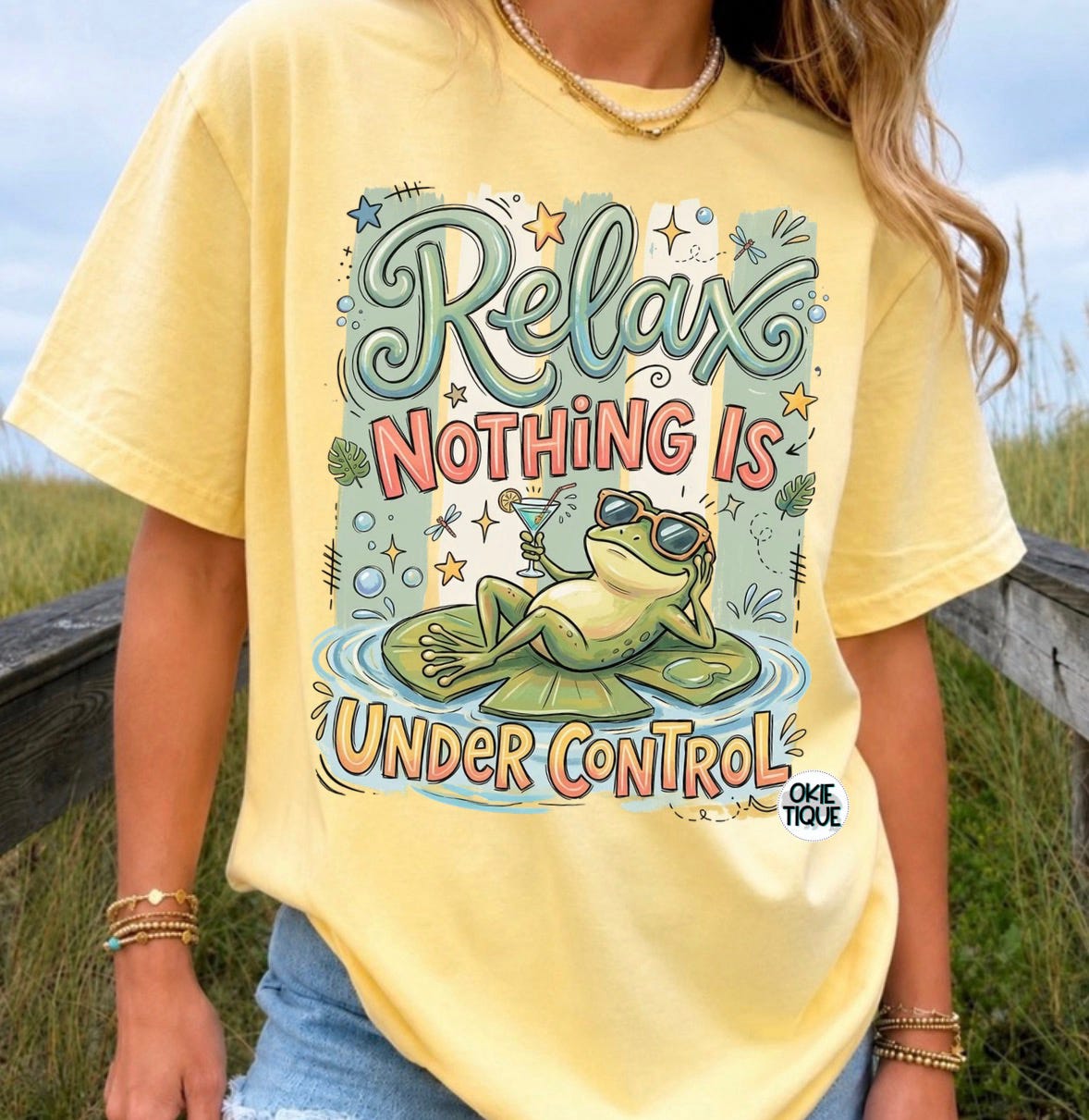 Relax Under Control Frog