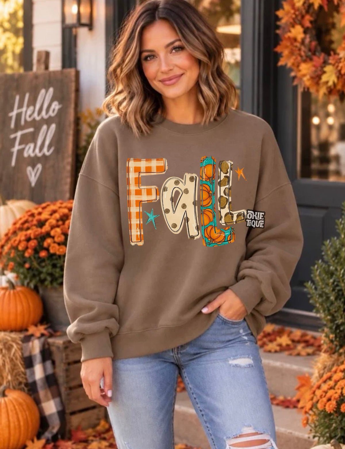 Rustic Fall Pumpkin “Fall”