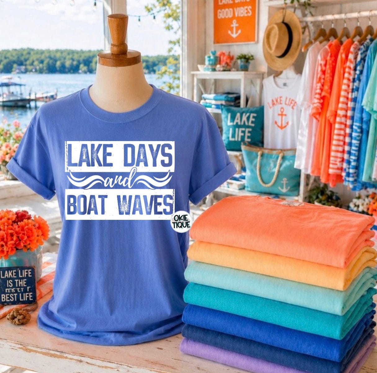 Lake Days And Boat Waves