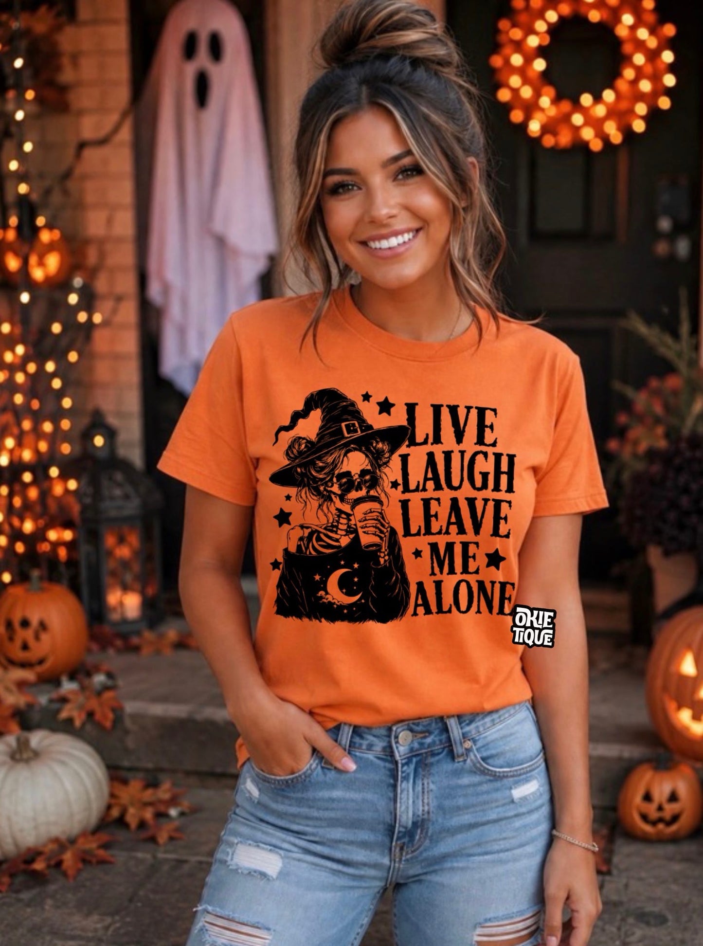 Live Laugh Leave Me Alone Witch