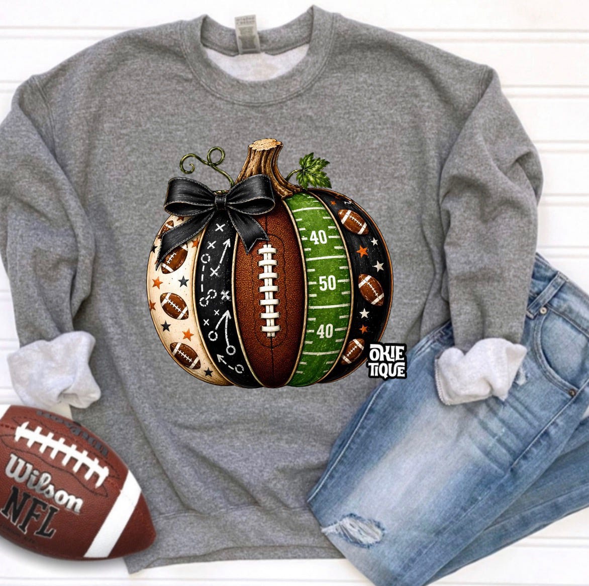 Football Field Pumpkin