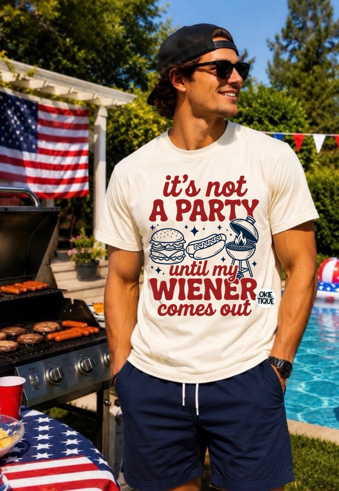 It’s Not A Party Till (Humor) 4th Of July