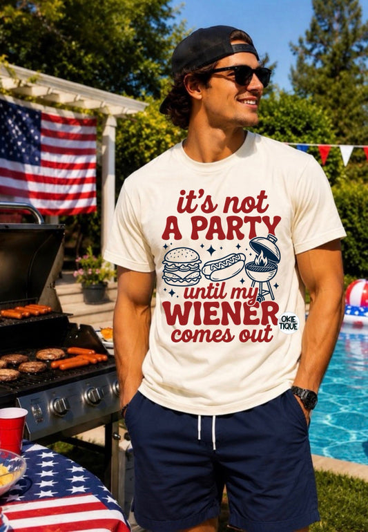 It’s Not A Party Till (Humor) 4th Of July