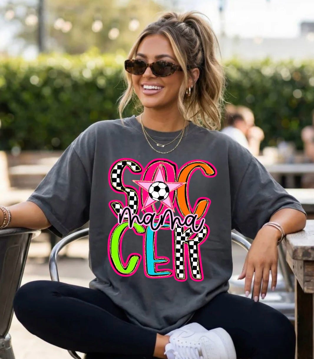 Retro Soccer Mama