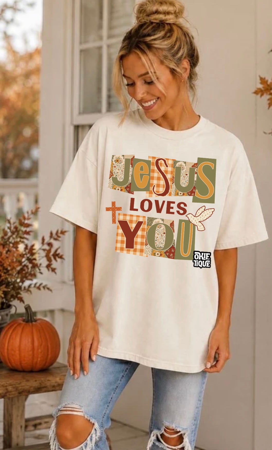 Jesus Loves You Scrapbook Letters