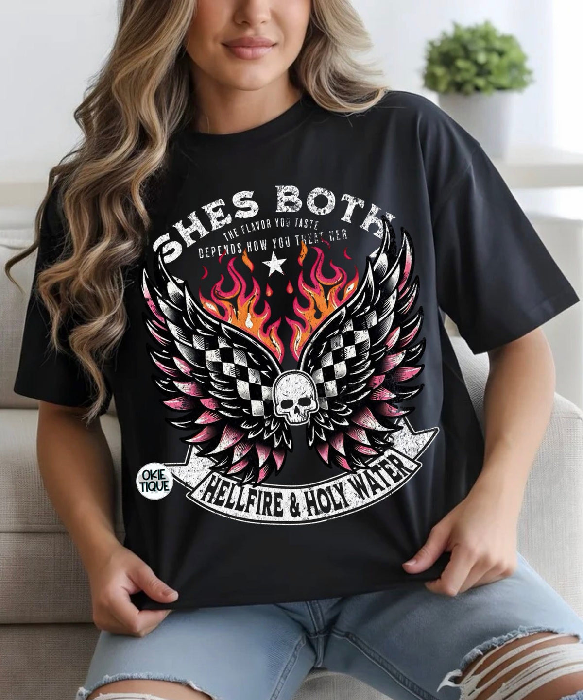 She’s Both Hellfire & Holy Water