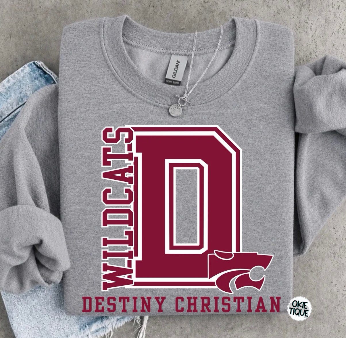 Maroon D Wildcats