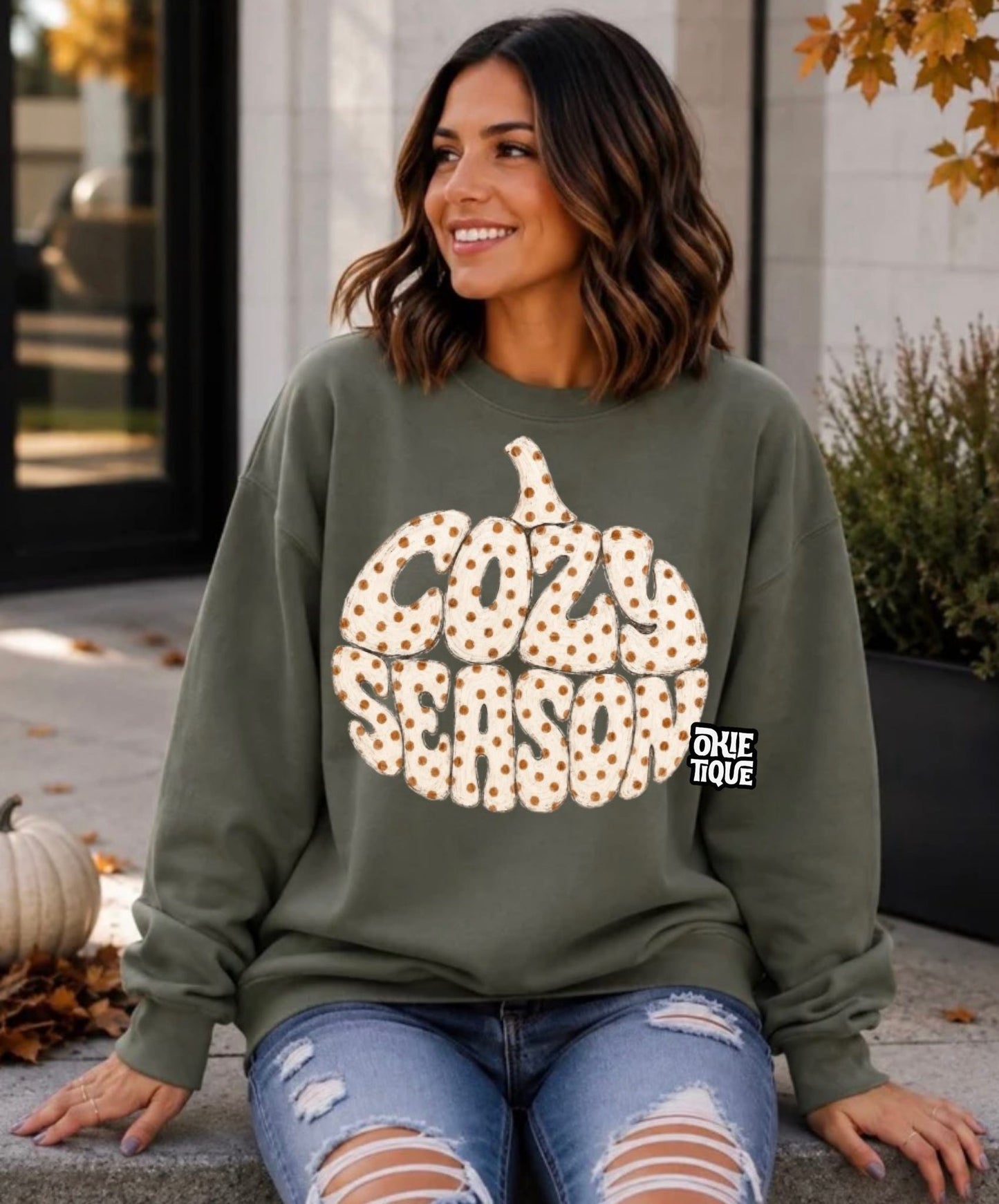 Cozy Season Pumpkin
