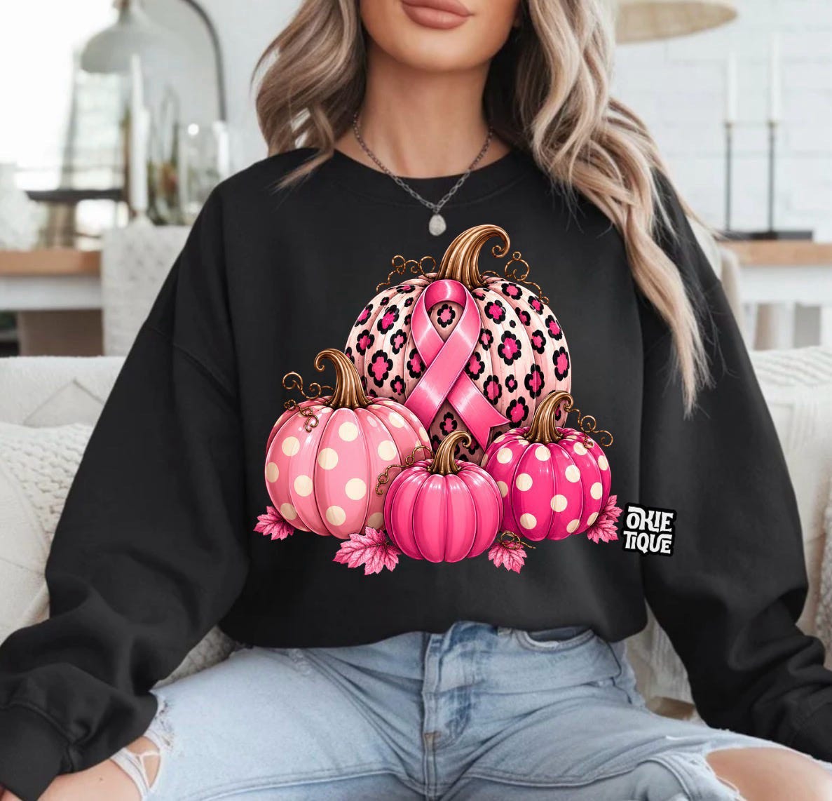Breast Cancer Pumpkins