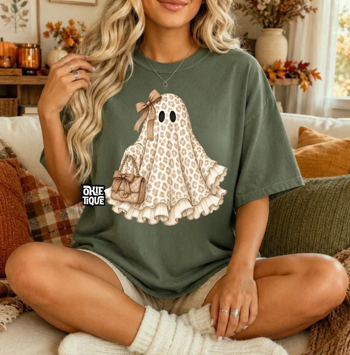 Boho Leopard Ghost