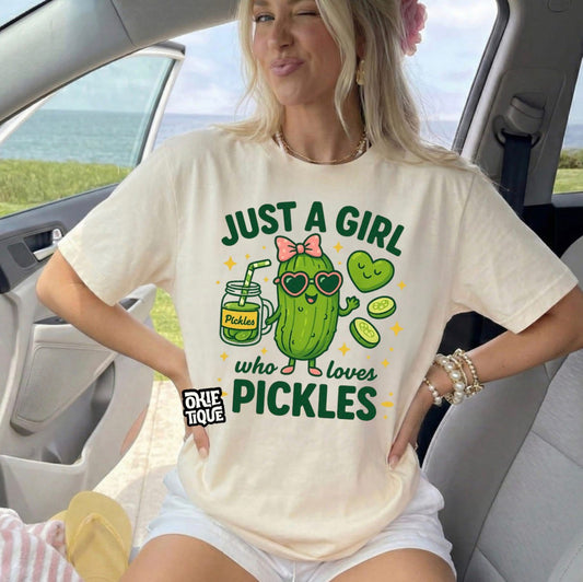 Just A Girl Who Loves Pickles