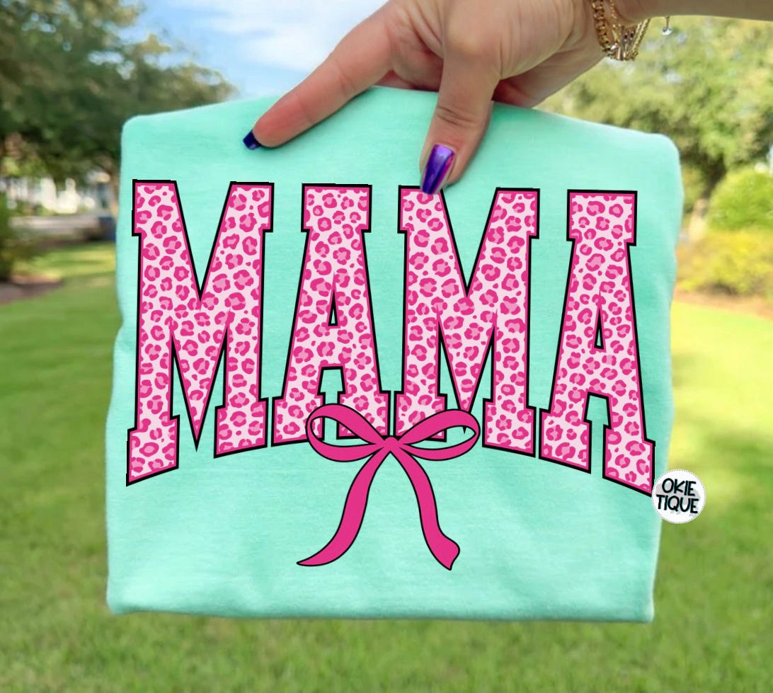 Pink Leopard Mama Title