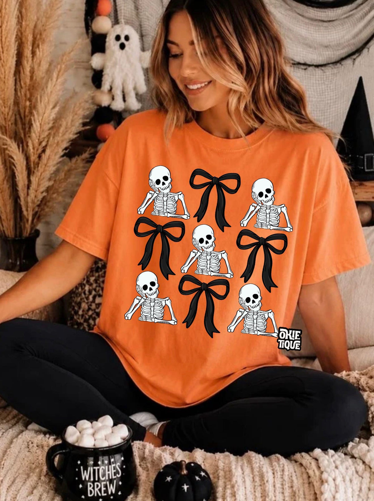 Skeleton / Bow Coquette