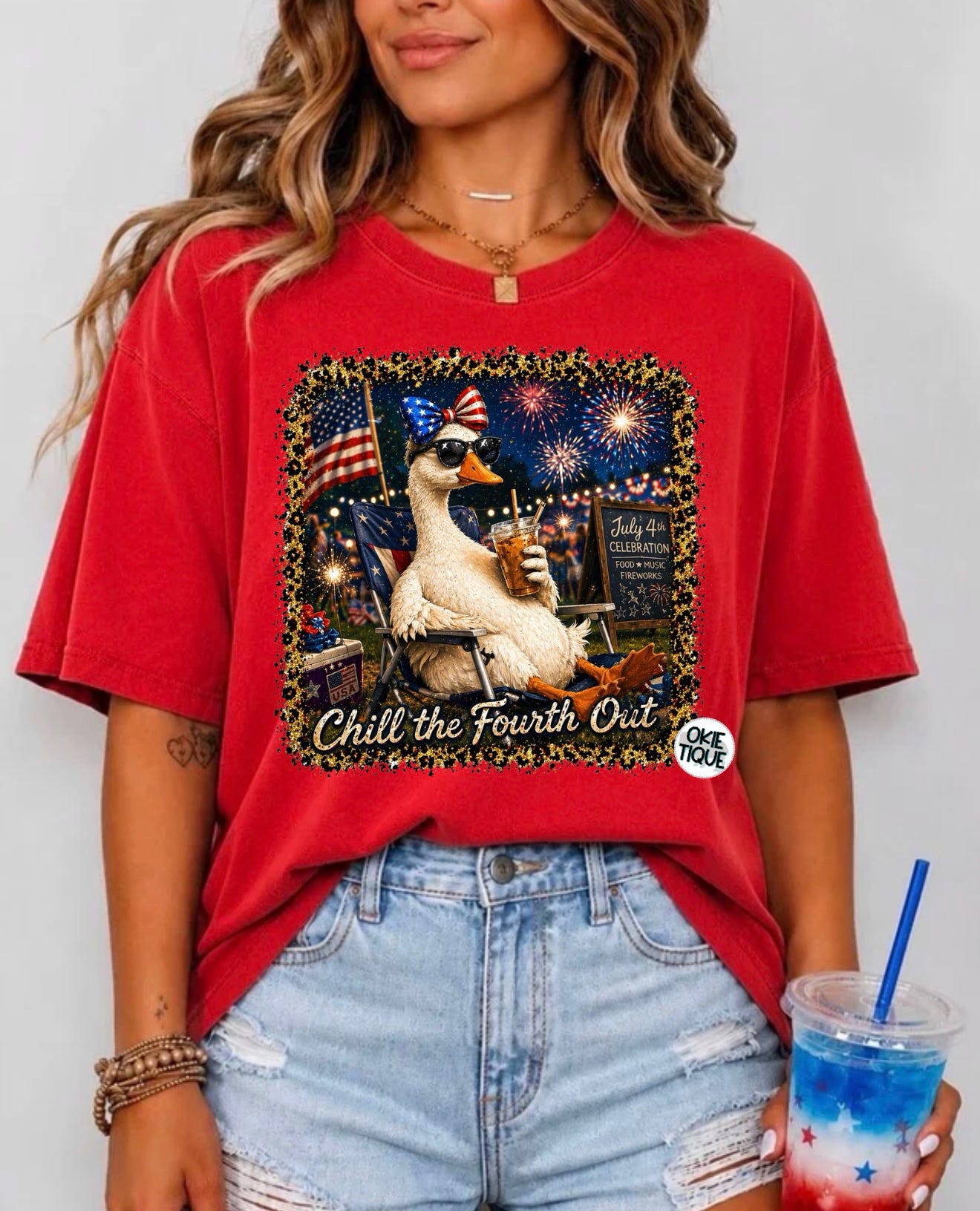 Chill The Fourth Out Goose